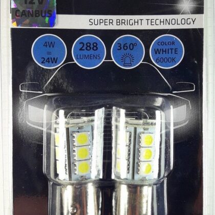 LED 12V 6000k BAY15d Bosma 2Buc
