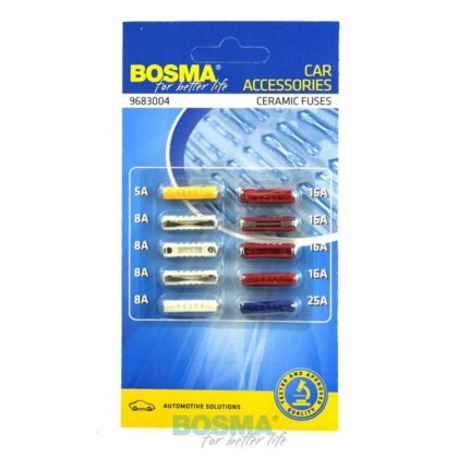 set siguranta cilindric 10Buc