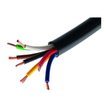 Cablu electric auto, rotund, negru, 7 fire de 0.75mmp pret/ml